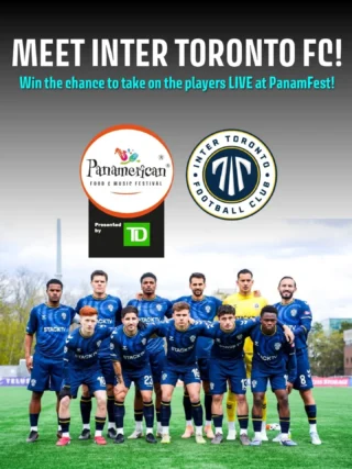 Calling all young football fans — meet Inter Toronto FC and take on the players in a skill